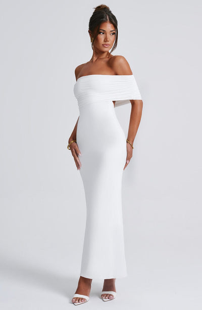 Jessie Maxi Dress - White