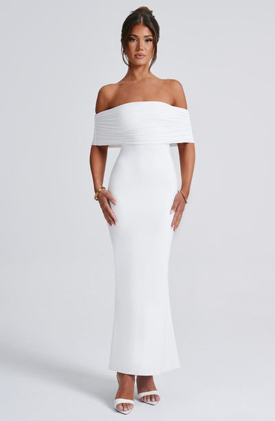 Jessie Maxi Dress - White