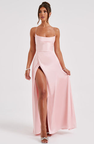 Hannah Maxi Dress - Blush