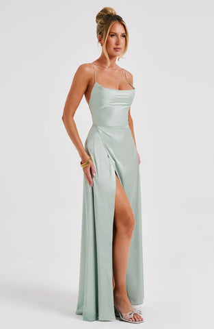 Hannah Maxi Dress - Sage