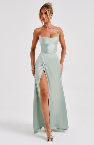 Hannah Maxi Dress - Sage