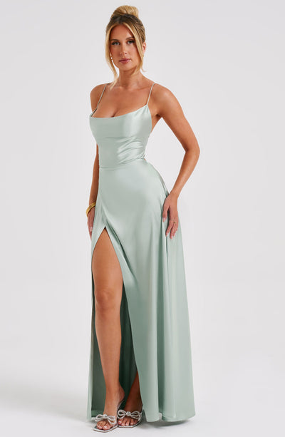 Hannah Maxi Dress - Sage