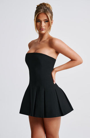 Milena Mini Dress - Black