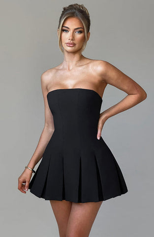 Milena Mini Dress - Black