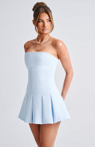 Milena Mini Dress - Blue