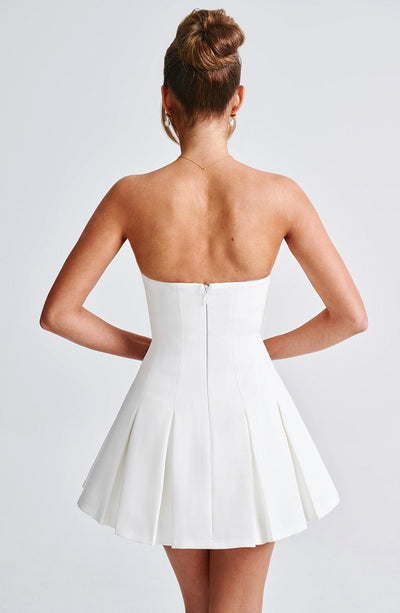 Milena Mini Dress - Ivory