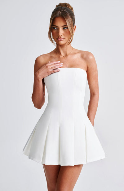 Milena Mini Dress - Ivory