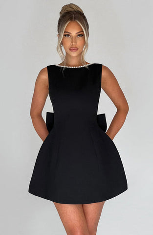 Daisy Mini Dress - Black