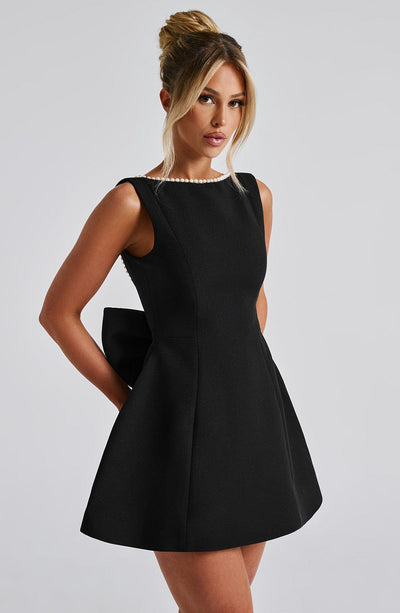 Daisy Mini Dress - Black