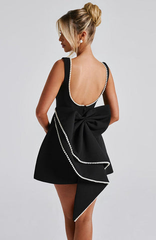 Daisy Mini Dress - Black