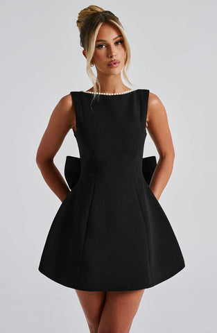 Daisy Mini Dress - Black