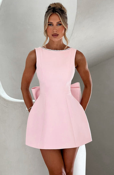 Daisy Mini Dress - Blush