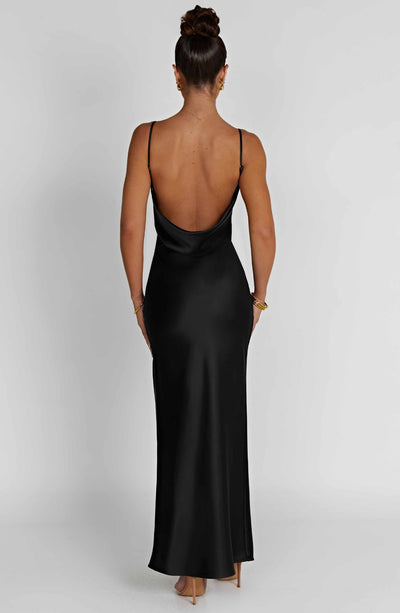 Maia Maxi Dress - Black