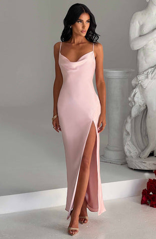 Maia Maxi Dress - Blush