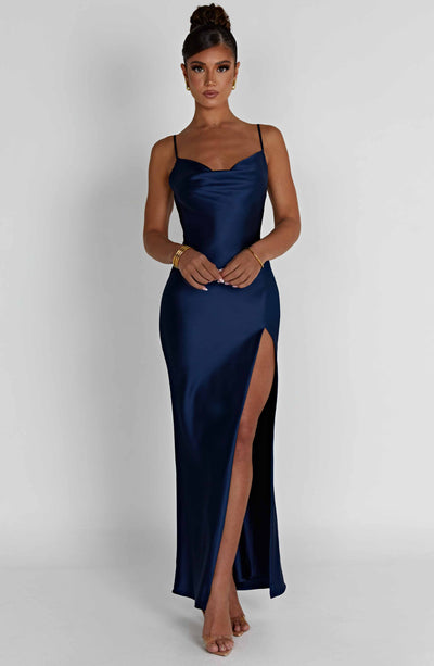 Maia Maxi Dress - Navy