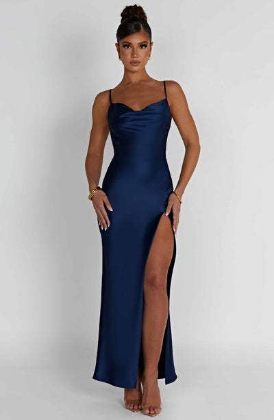 Maia Maxi Dress - Navy