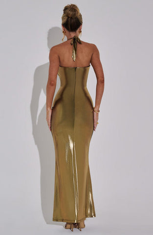 Jayden Maxi Dress - Gold