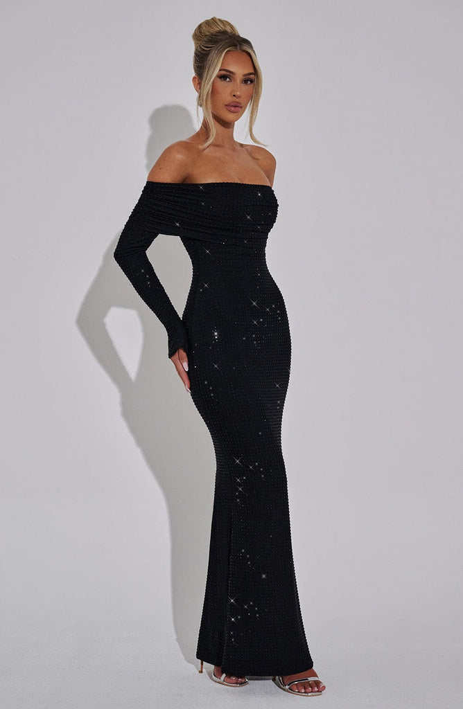 Alana Maxi Dress - Black