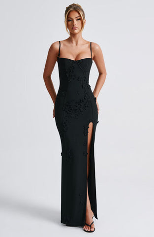 Jayla Maxi Dress - Black