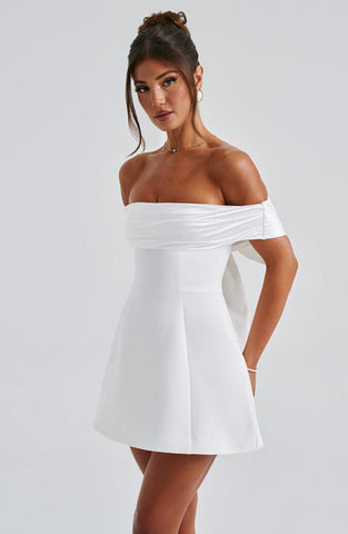 Gaia Mini Dress - Ivory