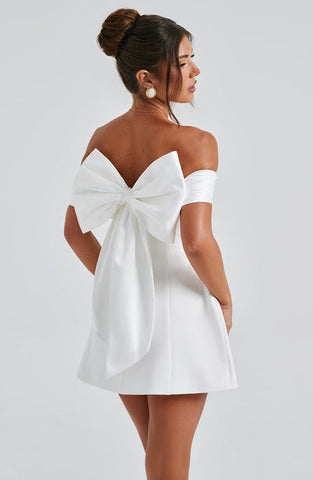 Gaia Mini Dress - Ivory