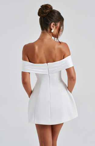 Gaia Mini Dress - Ivory