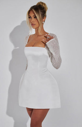 Michael Mini Dress - Ivory