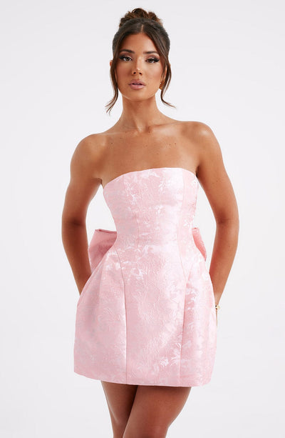 Christina Mini Dress - Blush