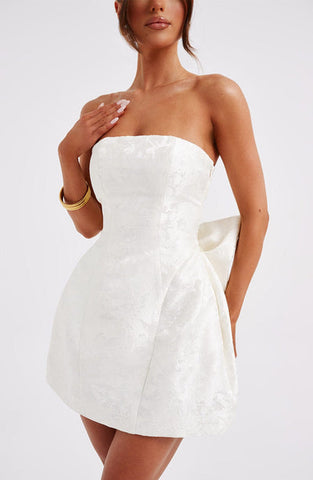 Christina Mini Dress - Ivory