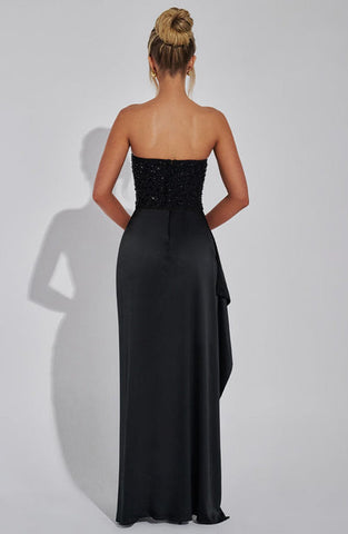 Isabella Maxi Dress - Black