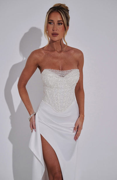 Isabella Maxi Dress - Ivory