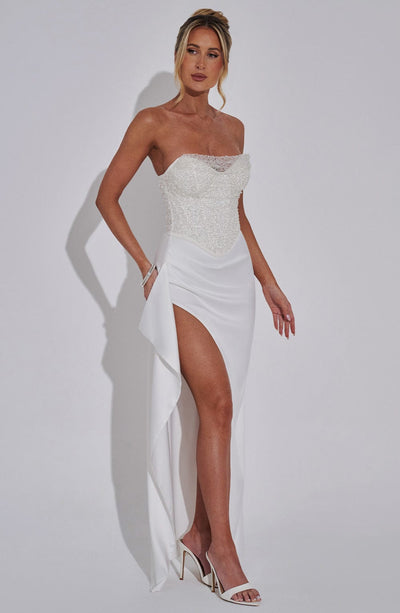 Isabella Maxi Dress - Ivory