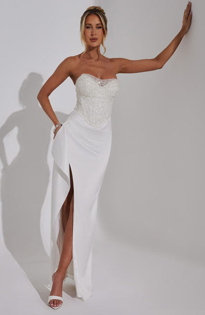 Isabella Maxi Dress - Ivory