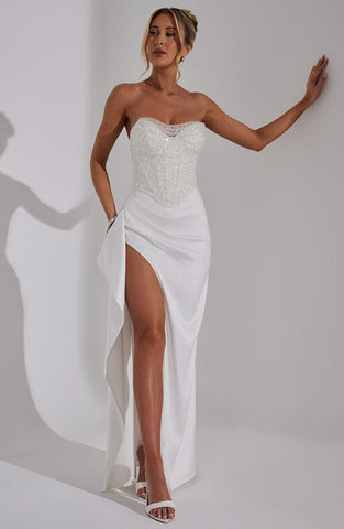 Isabella Maxi Dress - Ivory