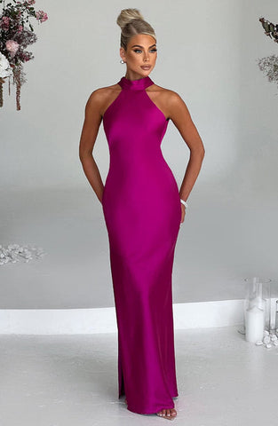 Margaret Maxi Dress - Hot Pink