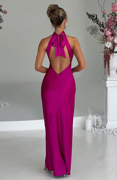 Margaret Maxi Dress - Hot Pink