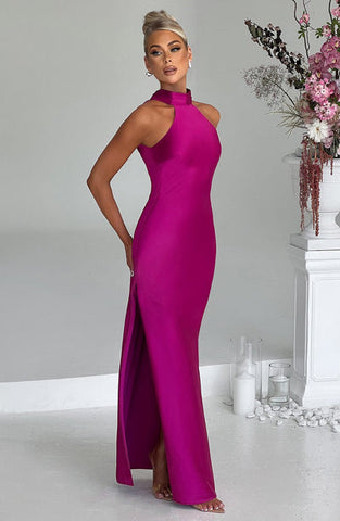 Margaret Maxi Dress - Hot Pink