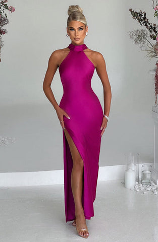 Margaret Maxi Dress - Hot Pink