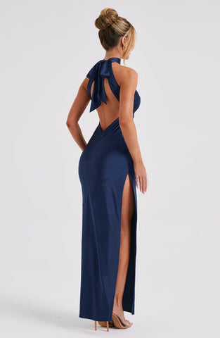 Margaret Maxi Dress - Navy