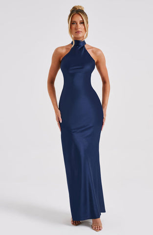 Margaret Maxi Dress - Navy