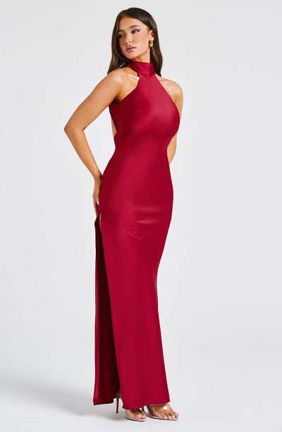 Margaret Maxi Dress - Wine