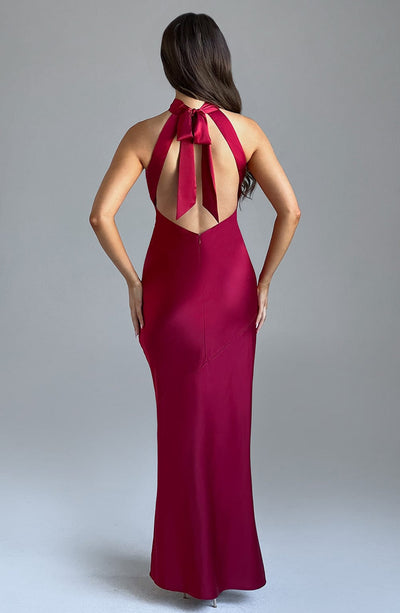 Margaret Maxi Dress - Wine