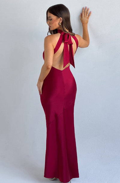 Margaret Maxi Dress - Wine