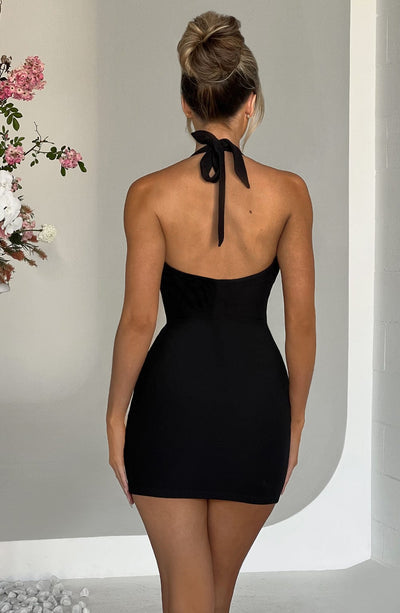 Morgan Mini Dress - Black