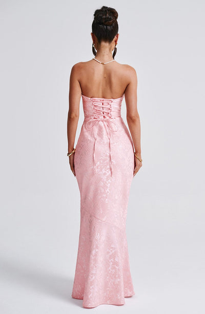 Mary Maxi Dress - Blush