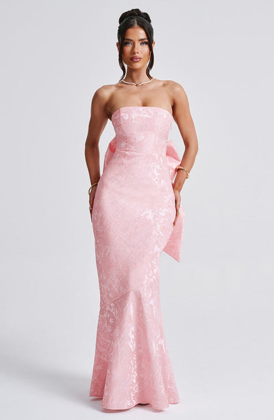 Mary Maxi Dress - Blush