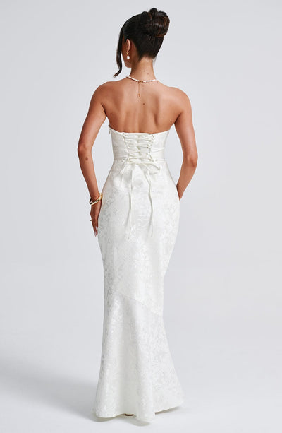 Mary Maxi Dress - Ivory