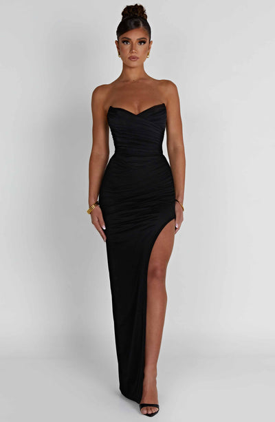 Lara Maxi Dress - Black