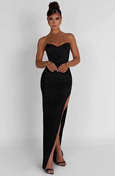 Lara Maxi Dress - Black