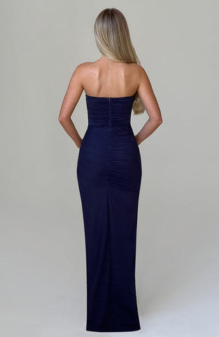 Lara Maxi Dress - Navy